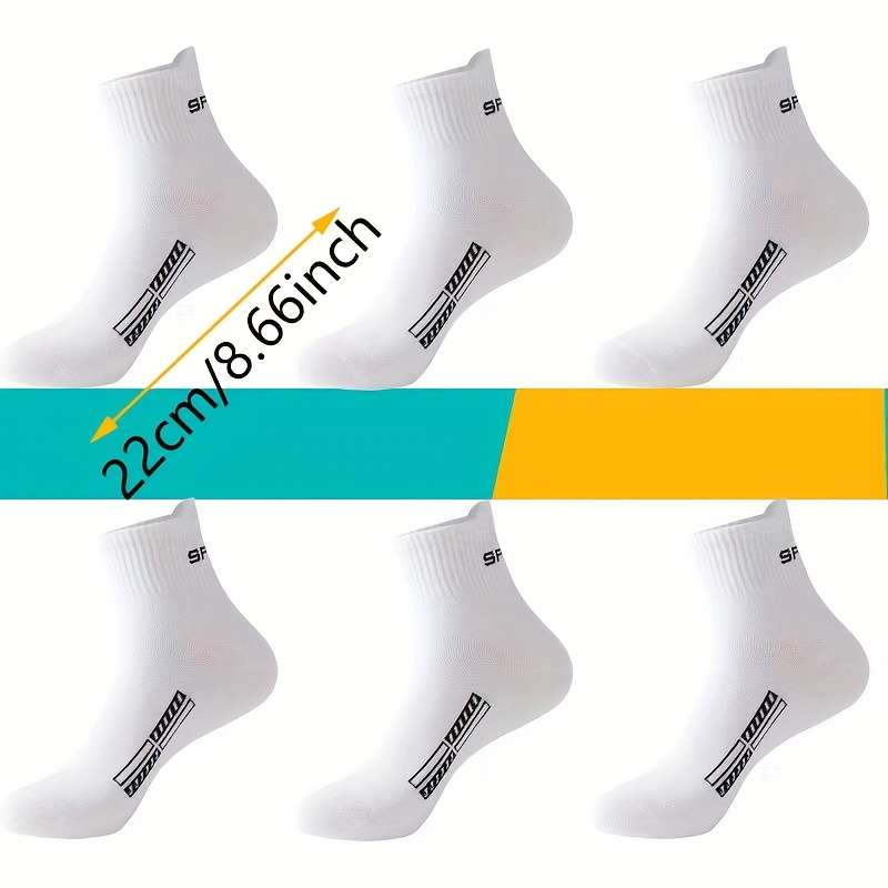 5 Pairs Color D High Elastic Socks