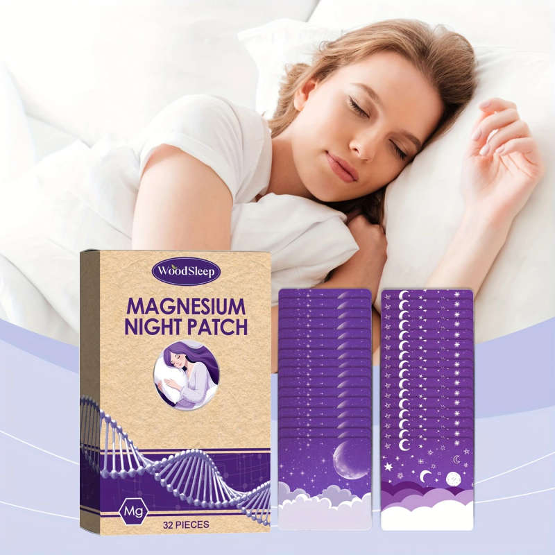 32pcs Lavender Magnesium Night Patches