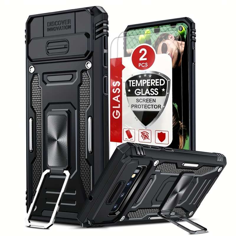 1pc Black For Samsung Galaxy S10 Phone Cases