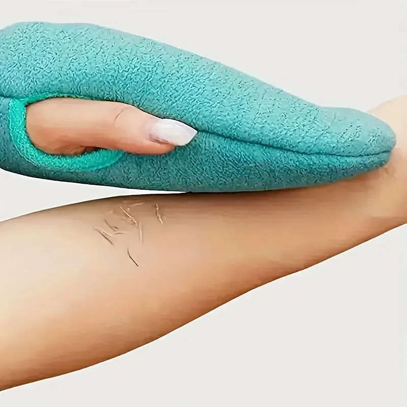 1pc Exfoliating Bath Gloves for Smooth Skin 100% Polyester Shower Scrub Gloves Remove Dead Skin Cell