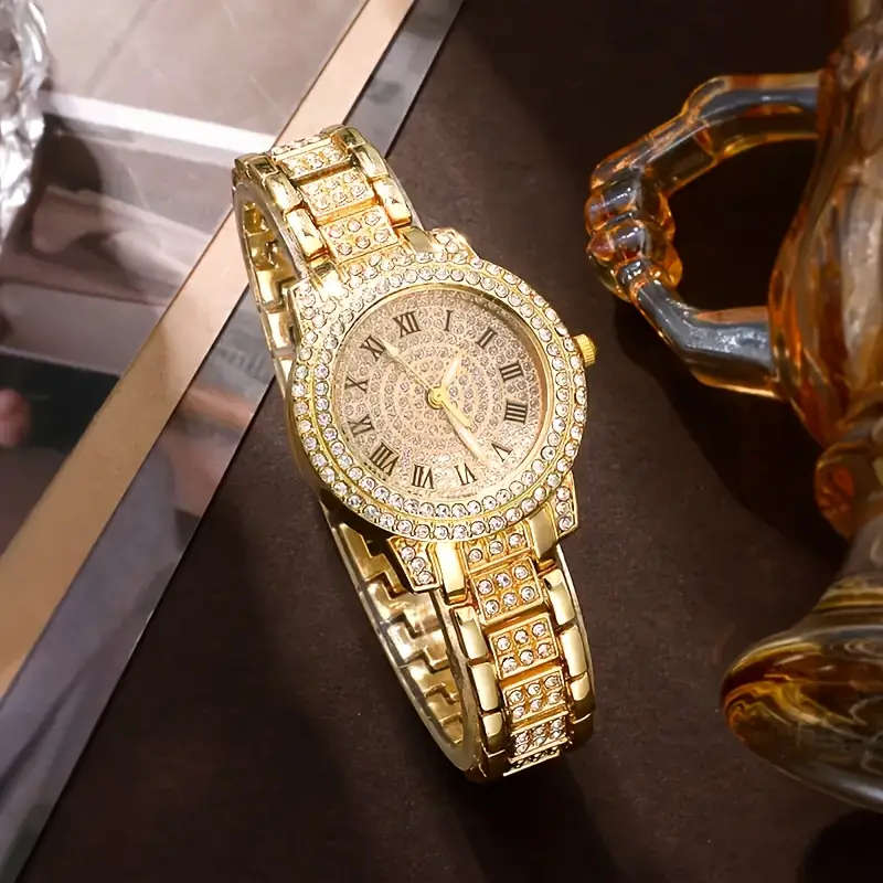 6 Piece Accessory Set - Quartz Women's Watch and Jewelry Set