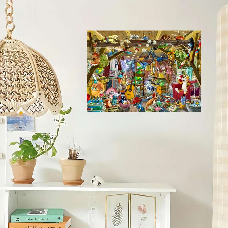1000 Piece Mini Paper Jigsaw Puzzle