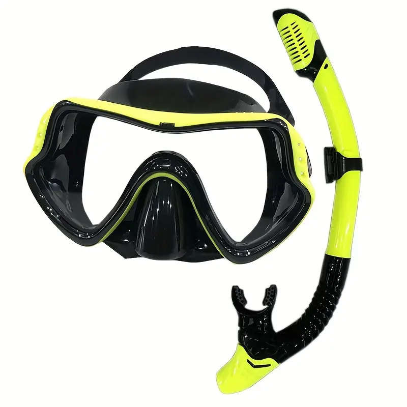 1pc Professional Snorkeling Dive Mask Set Anti-Fog Leak-Proof Dry Adult Snorkeling Goggles