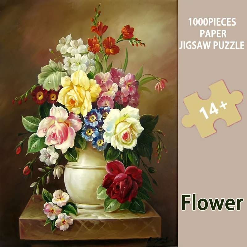 1000 Piece Mini Paper Jigsaw Puzzle