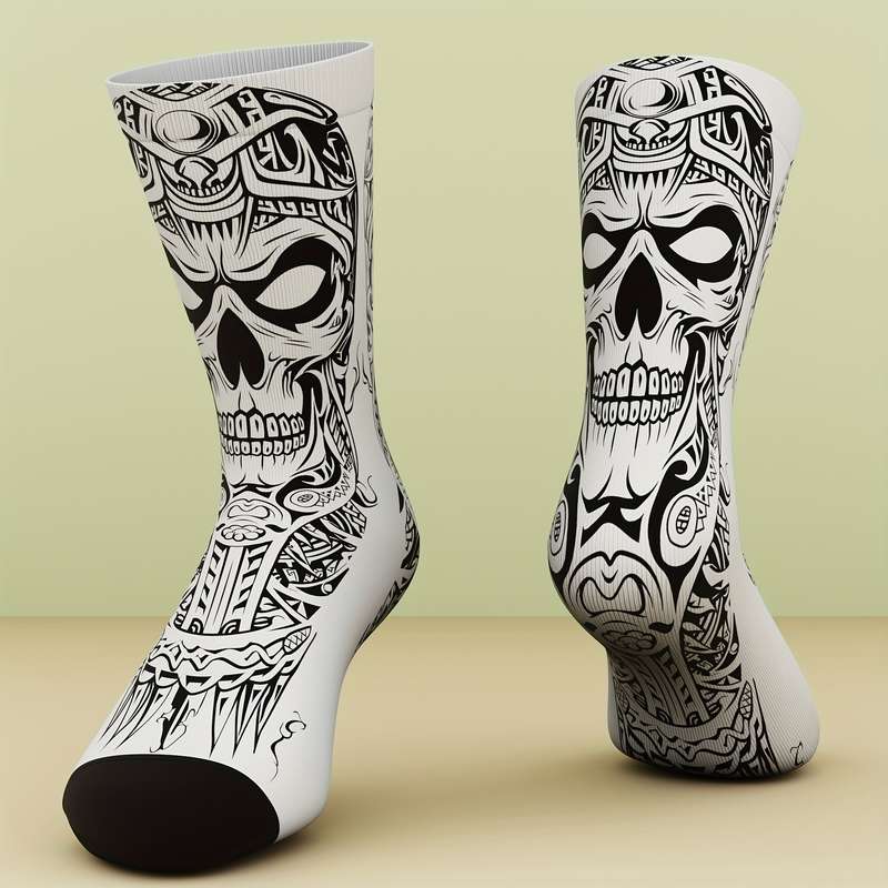 1 Pair Multicolor One Size Socks