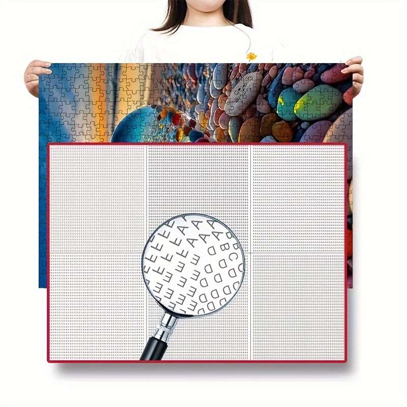 1000pcs Love Stones Jigsaw Puzzle for Adults Vibrant Colorful Landscape Scene with