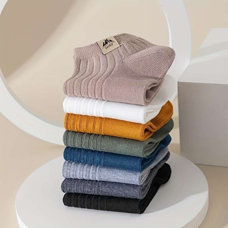 6 Pairs Mixed Pack One Size High Elastic Socks