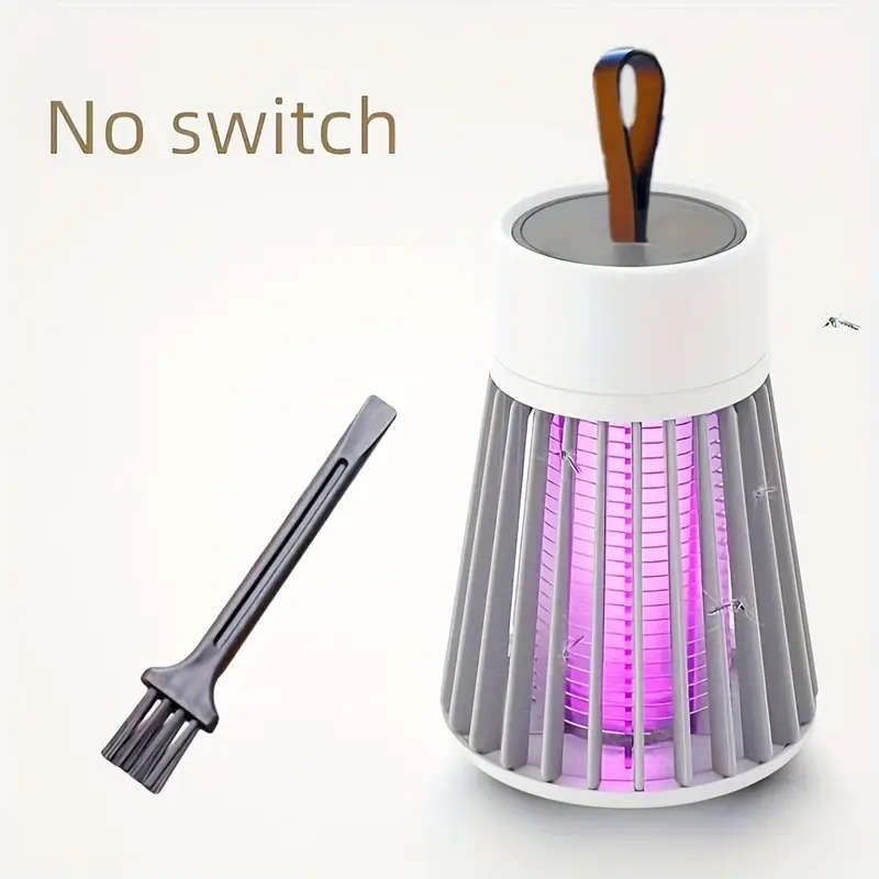 1pc USB-Powered Mosquito Killer Lamp with Night Light Silent Electric Insect Trap for Home Bedroom P