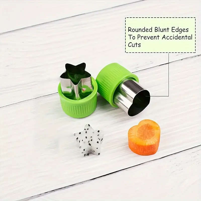 9 pcs Stainless Steel Cookie & Vegetable Cutter Set