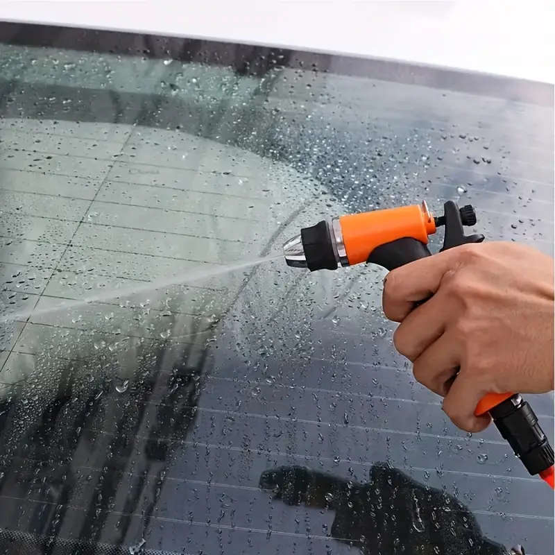 High Pressure Car Wash Gun With Expandable Hose