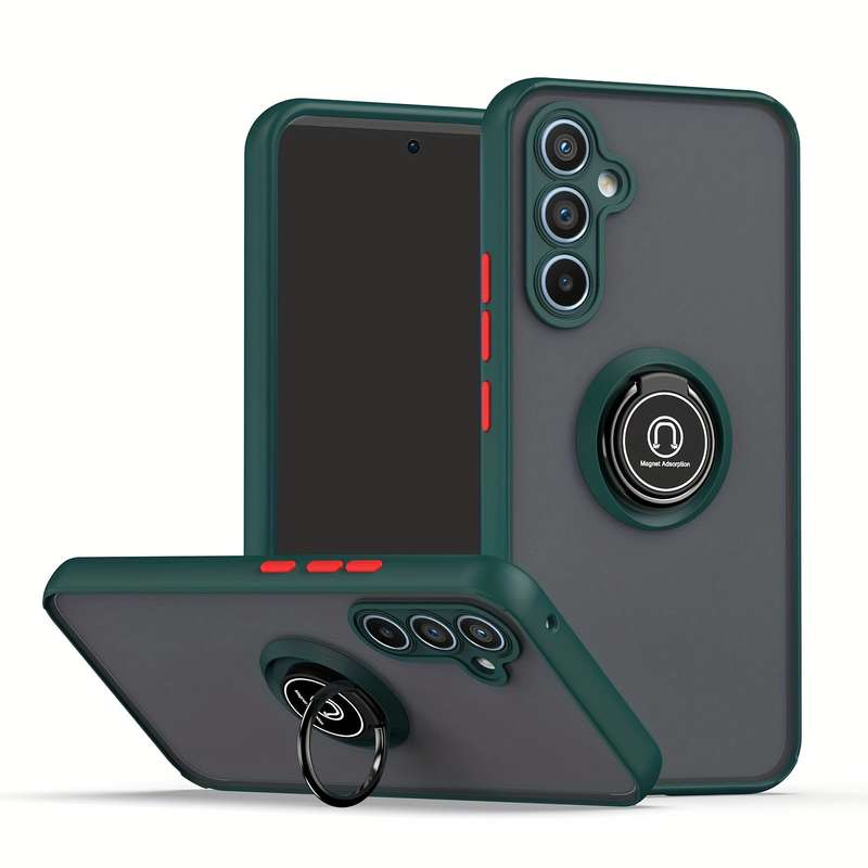 1pc Dark Green For Samsung Galaxy A55 5G Phone Cases