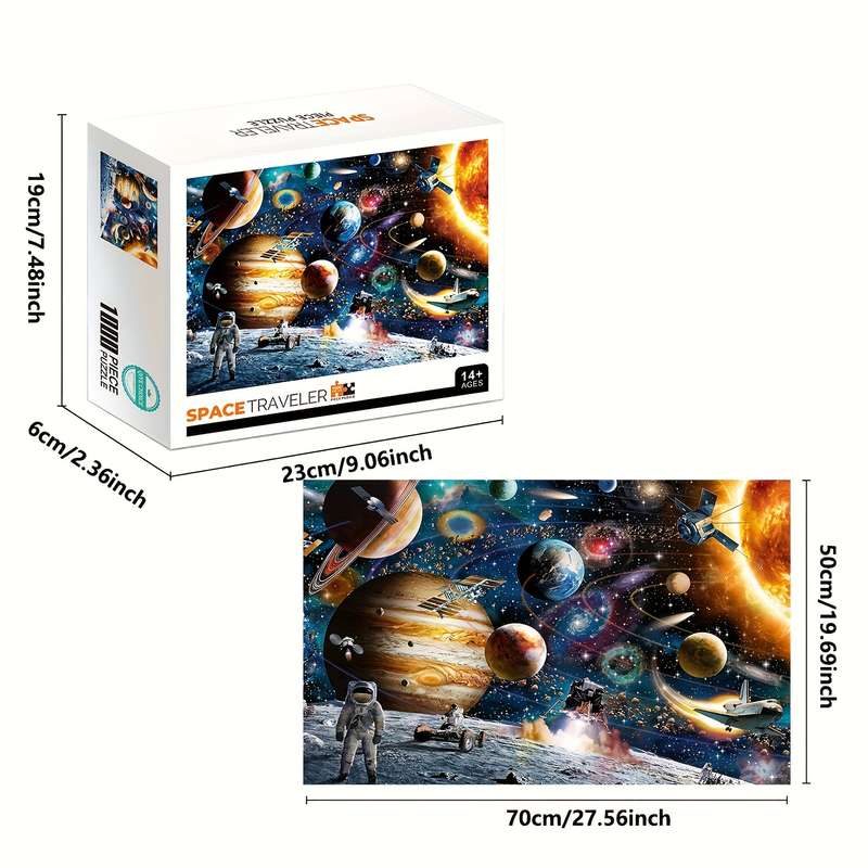 1000 Piece Paper Jigsaw Puzzle For Adults