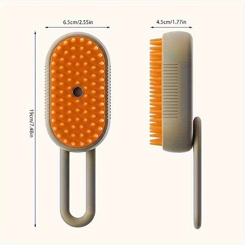 1pc Khaki Pet Comb
