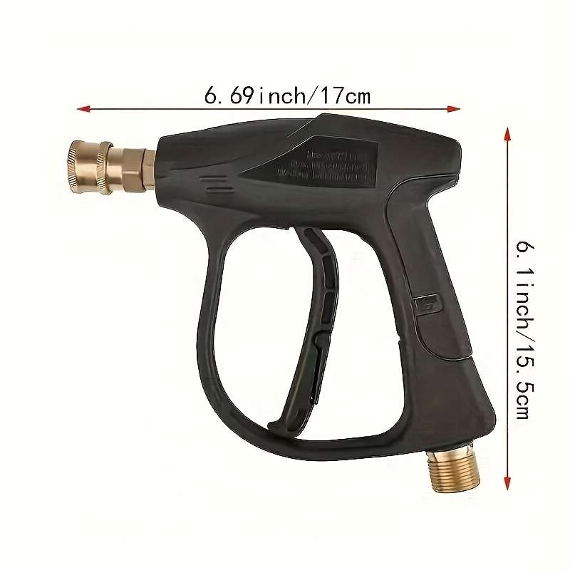 1Pc High Pressure Water Gun M22-14 Hose Connector