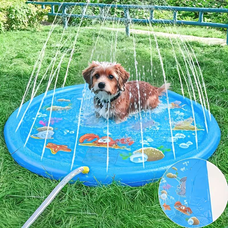 1piece Xl Splash Mat Cooling Pad