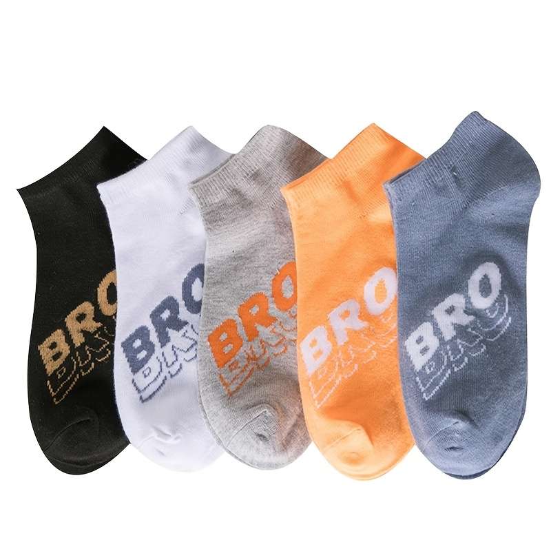 5 Pairs Of Random Colors One Size High Elastic Socks