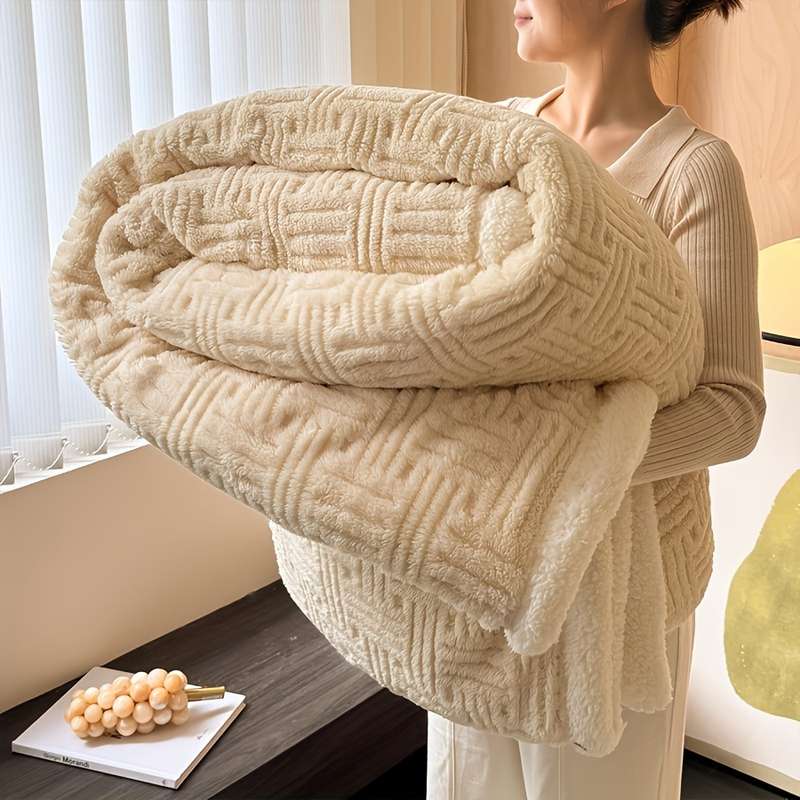 1ps Blanket Color Pink size 160x200cm