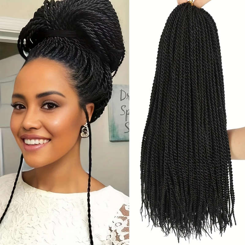Elegant Women's Double Twisted Color Fiber Wig