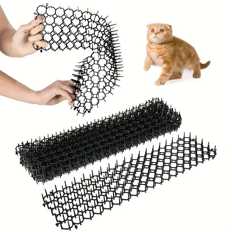 6 Pieces Garden Cat Proof Mat