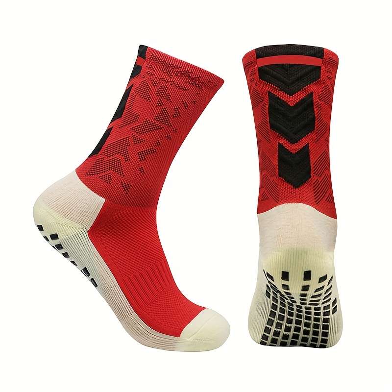 4 Pairs White Blue One Size High Elastic Socks