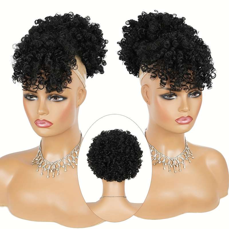 1Pc 1B 30.48cm Fashion Design Wig