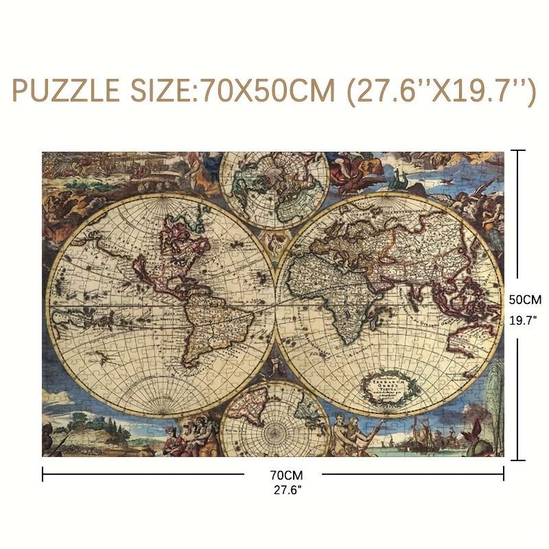 1000 Piece Paper Jigsaw Puzzle For Adults