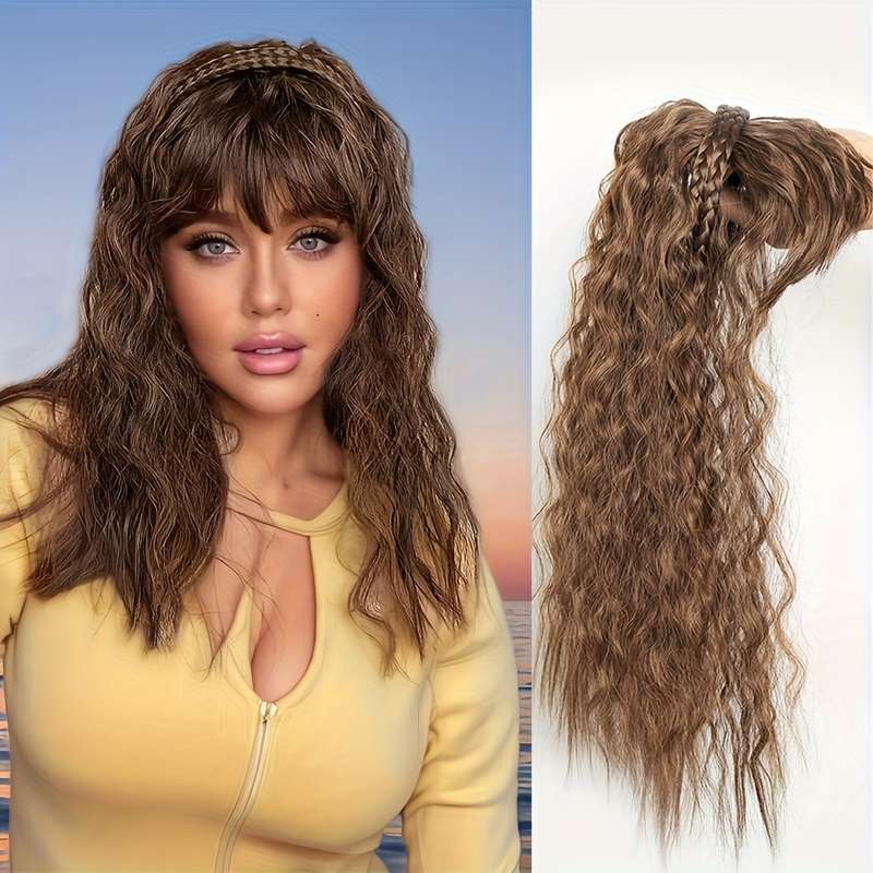 1Pc 233 45.72cm Fashion Design Wig