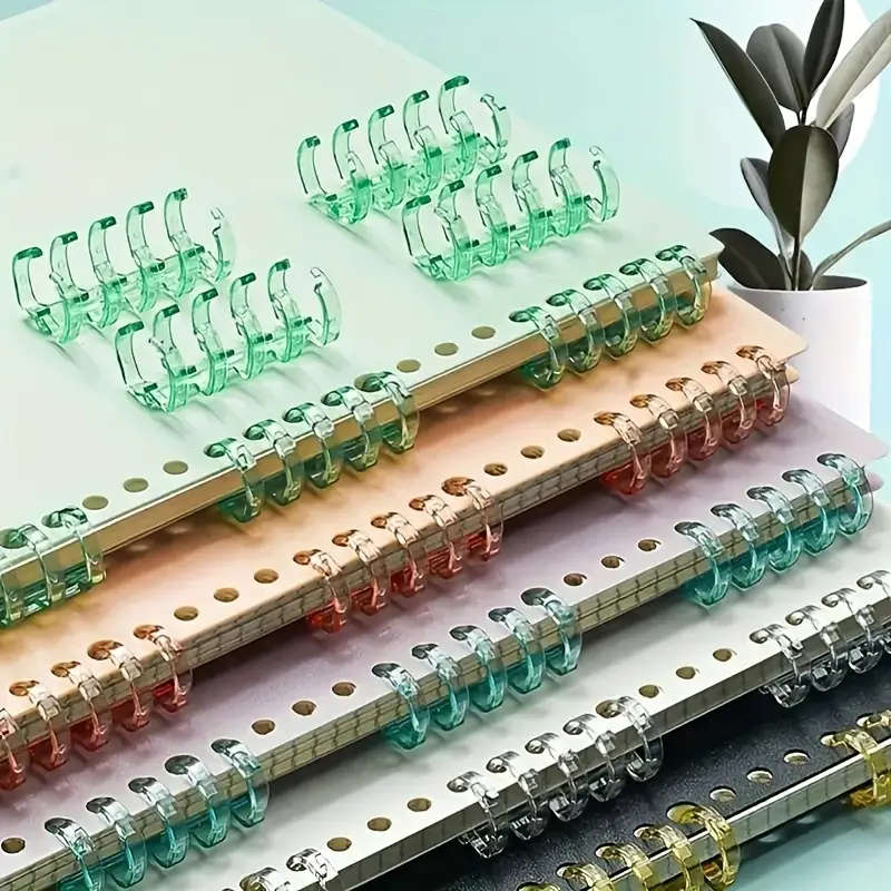25pcs Detachable Binder Rings