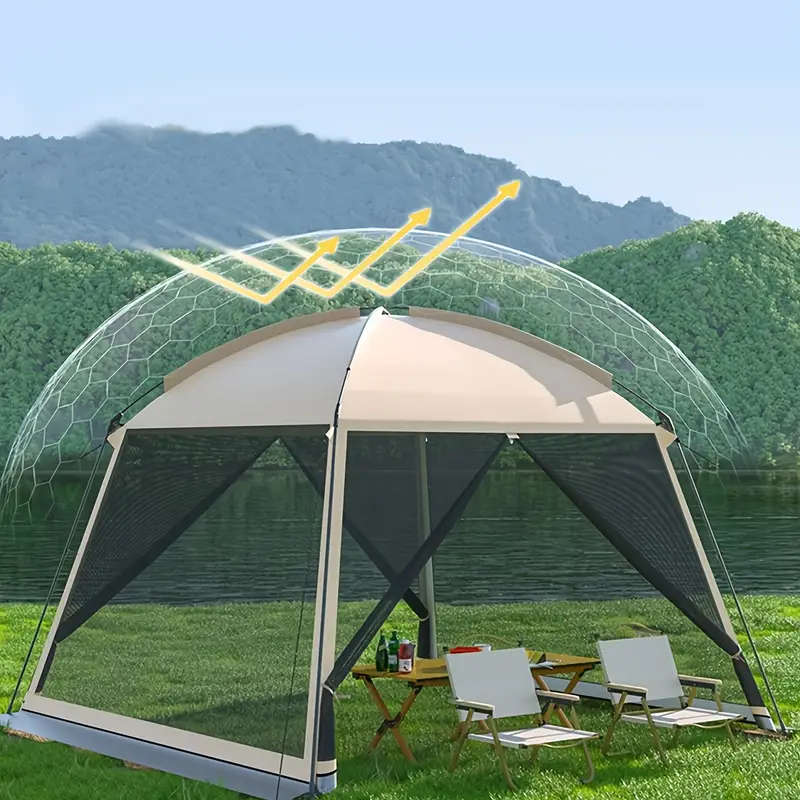 5-8 Person Beach Mosquito Net - Tent Canopy Integrated
