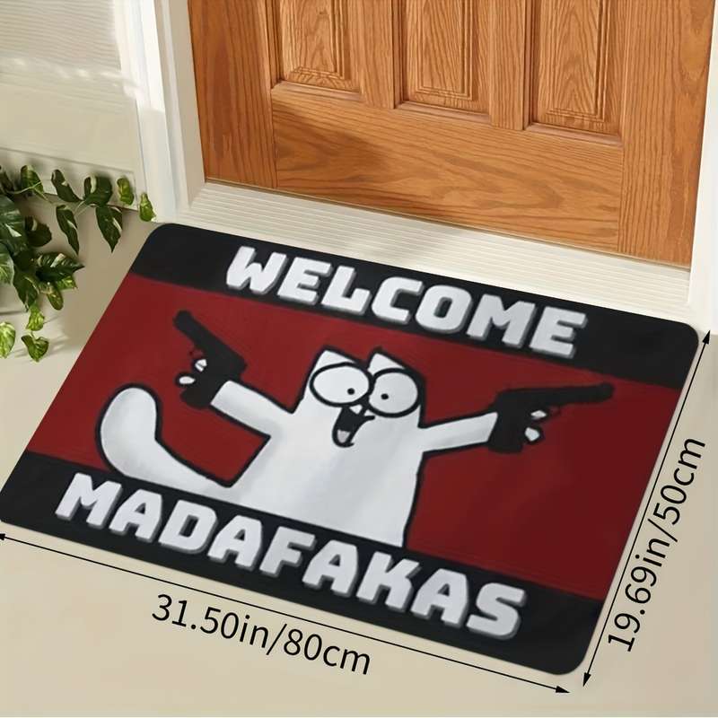 1Pc 50cm 19.68x80cm 31.49inch Floor Mat