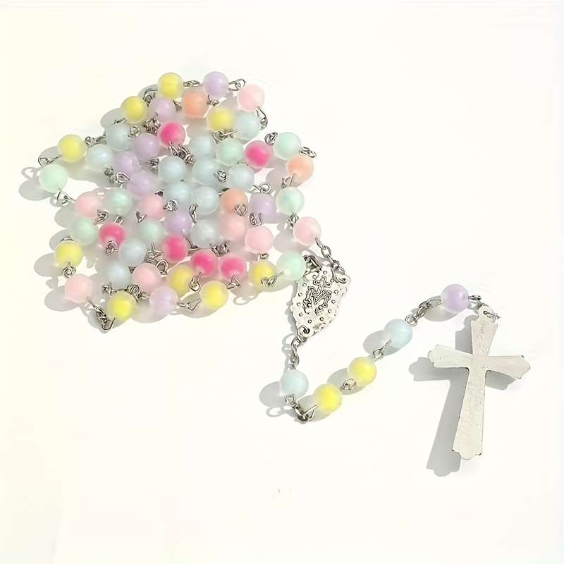 1 Piece Polychrome Jesus Theme Pendant