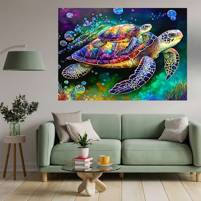 1000pcs Sea Turtle Jigsaw Puzzle Thick Durable Seamless for Adults Perfect for