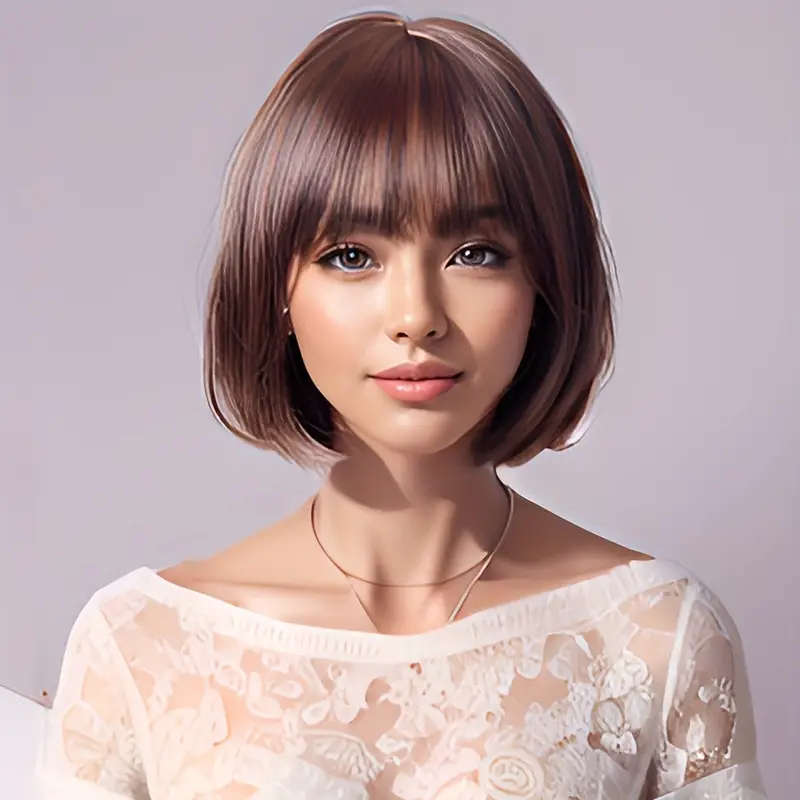 Wig With Bangs
