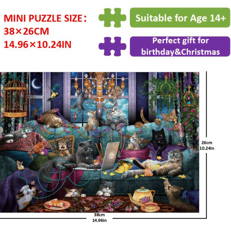 1000 Piece Paper Jigsaw Puzzle For Adults