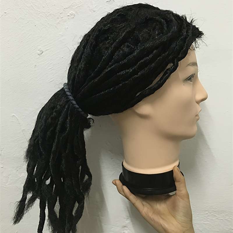 1Pc Black 50.8cm Fashion Design Wig