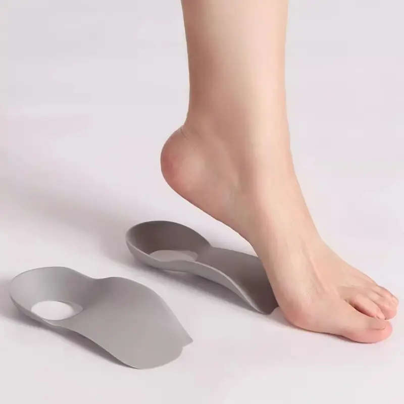 1pc Pair of Foot Support Pads for Arch Relief Comfortable Rubber Inserts with Shock Absorption and P