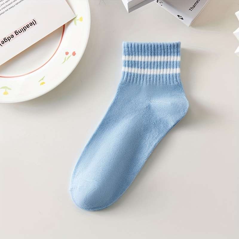 5 Pairs Mixed Color High Elastic Socks