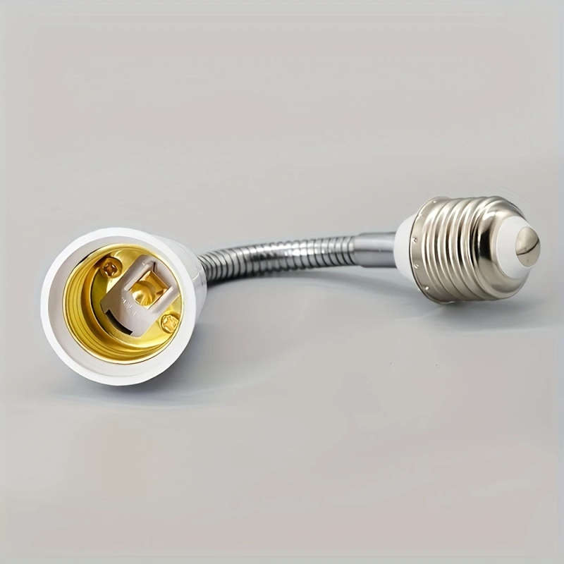 1pc E27 Door and Window Adapter 85-285V 50cm Converter Lamp Interrupter Base Converter with Lighting