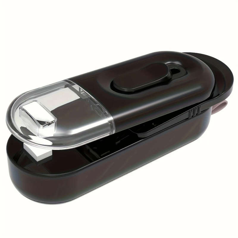 1pc 2in1 Mini Bag Sealer Cutter Portable Heat Vacuum Sealing Machine for Fresh Snacks Cookies Food S