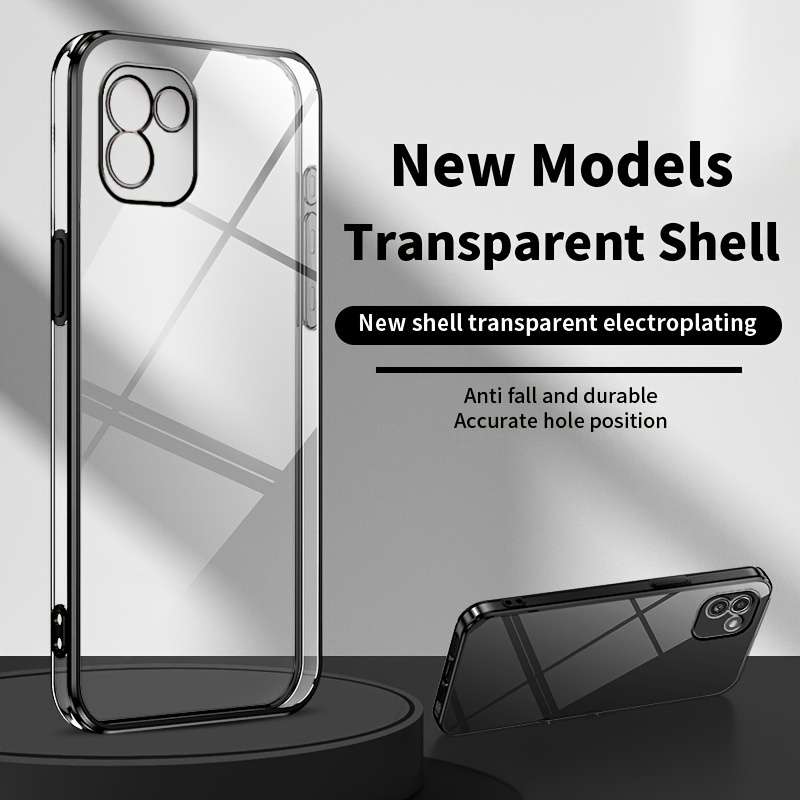1pc Black For Samsung Galaxy A03 Phone Cases