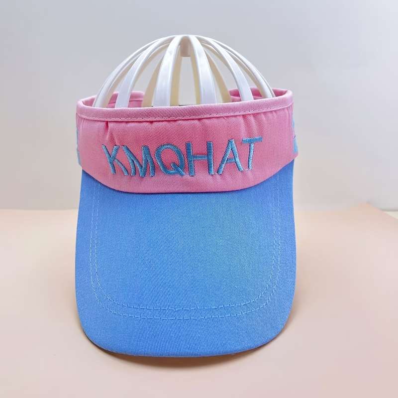 1pc Women'S Open-Top Sun Visor Hat Breathable UV Protection Sports Cap for Summer Outdoor Activi