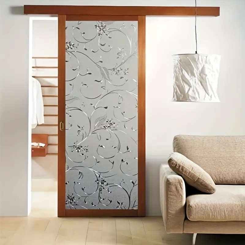 1 x Classic Frosted Vine Window Film