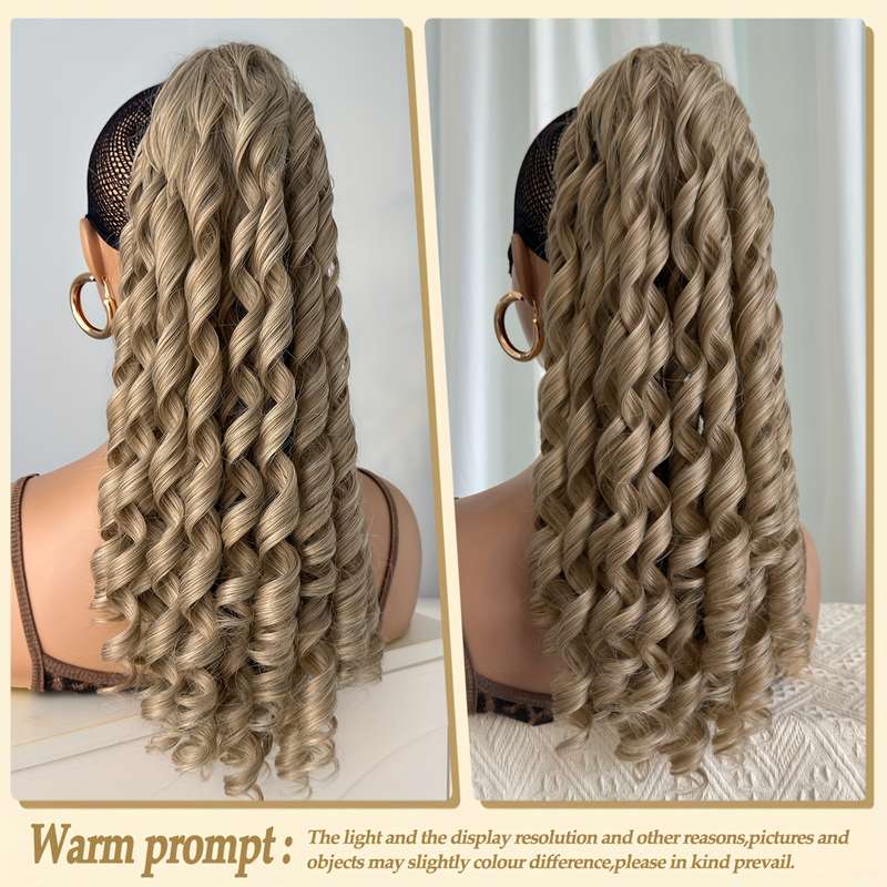 1Pc Golden 50.8cm Fashion Design Wig