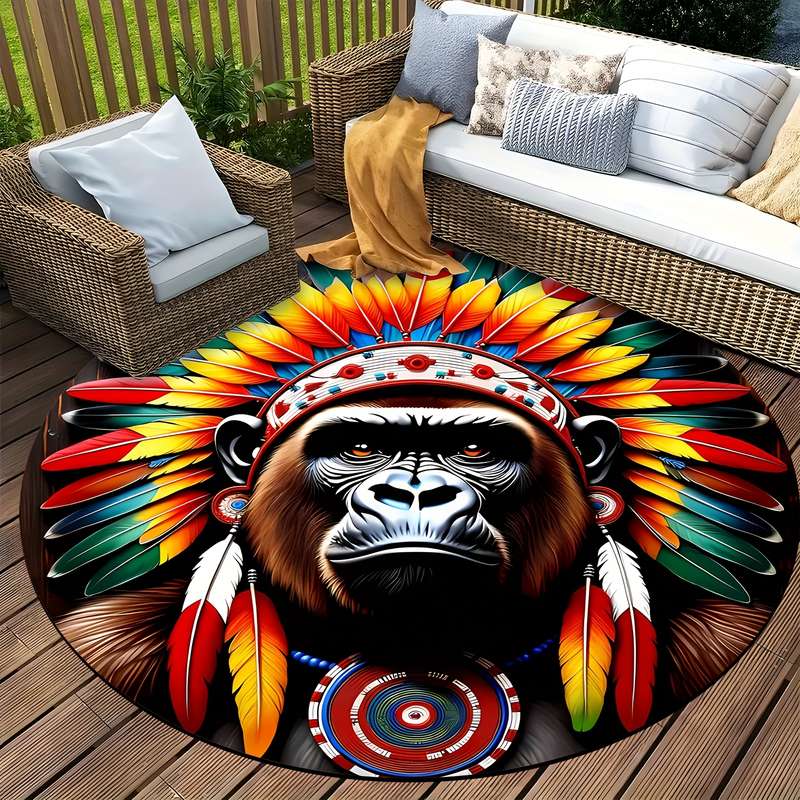 1Pc 100x100cm Floor Mat
