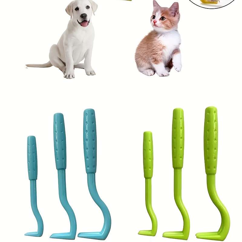3pcs Blue Pet Comb