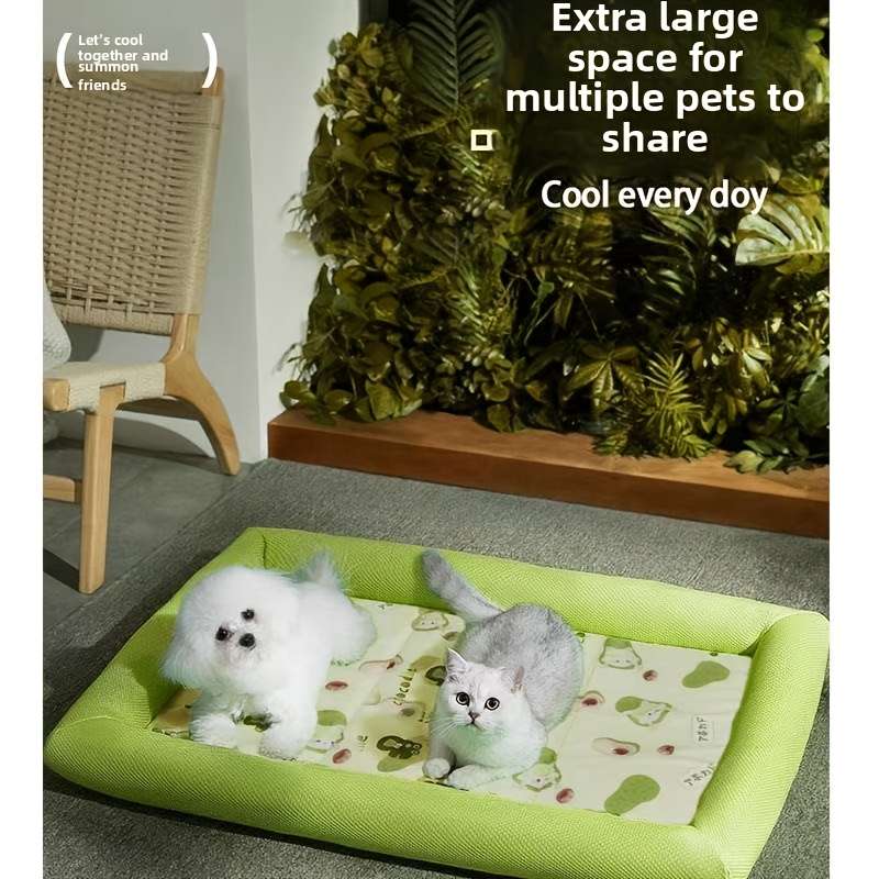 1piece Fresh Green Cooling Pad Size M
