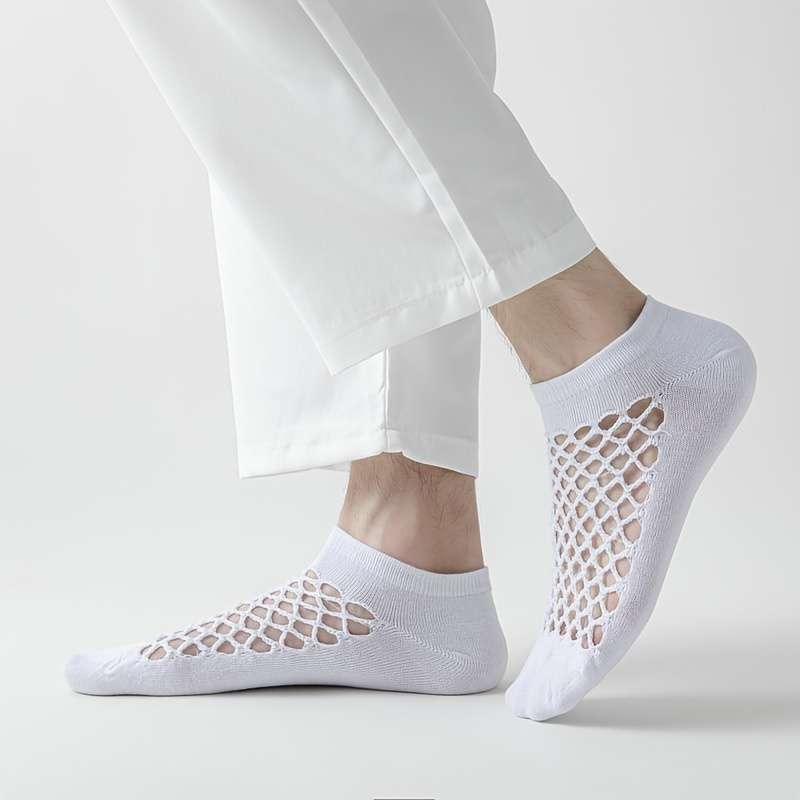 5 Pairs One Size High Elastic Socks