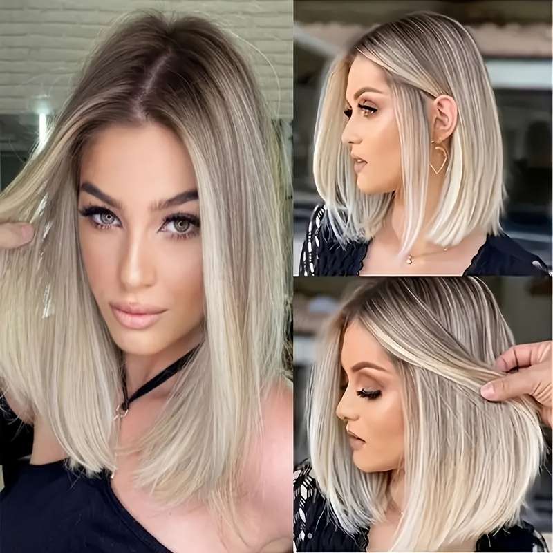 1Pc Mixed Color 30.48cm Fashion Design Wig