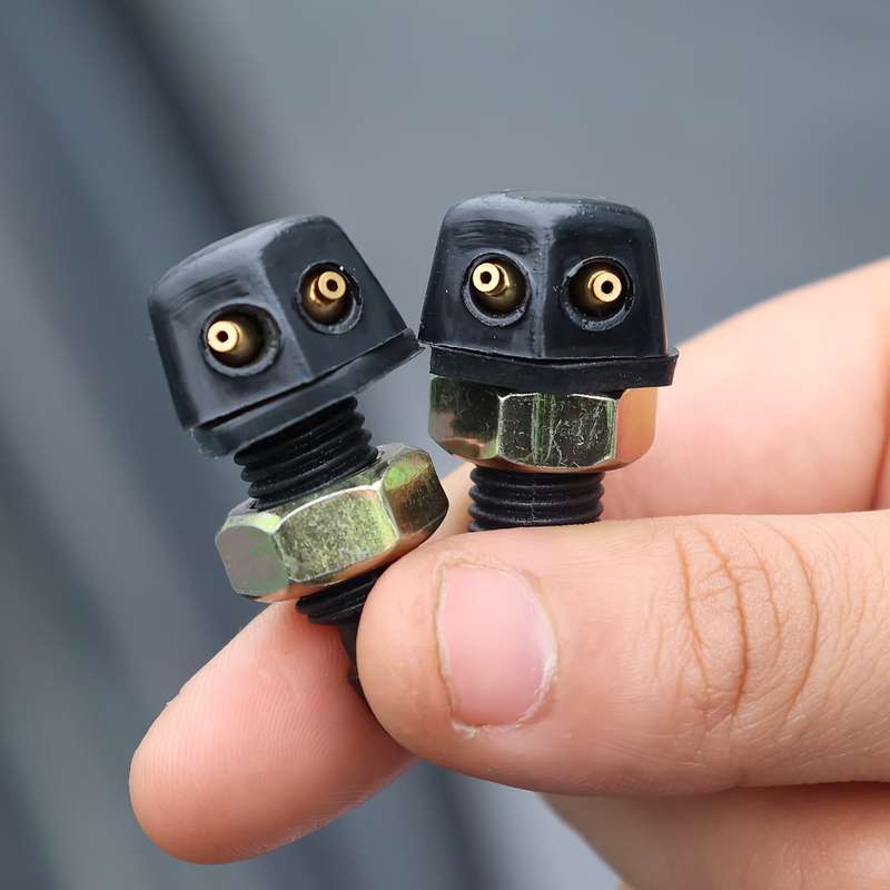 2Pcs Universal DIY Car Windshield Washer Jet Nozzle