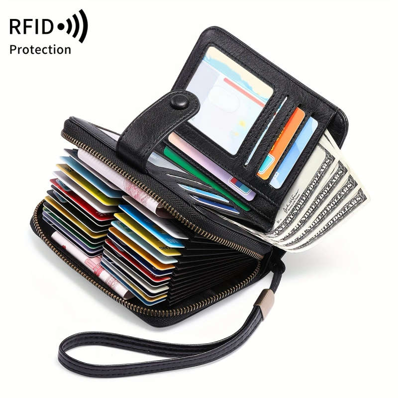 Fashion Zipper Card Holder